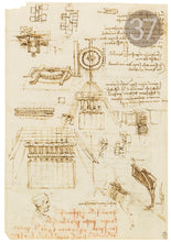 Carica l'immagine nel visualizzatore di Gallery, Disegni di Leonardo Da Vinci - relaxart.it