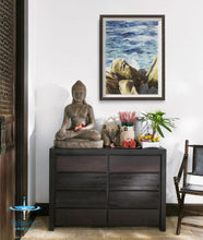 Carica l'immagine nel visualizzatore di Gallery, Acquerello Originale Acqua 02 - relaxart.it