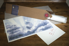 Carica l'immagine nel visualizzatore di Gallery, Acquerello Originale Fuoco 02 - relaxart.it