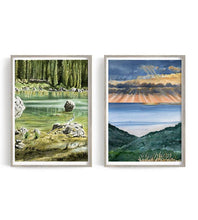 Carica l'immagine nel visualizzatore di Gallery, Dittico 08 Acqua Fuoco - relaxart.it