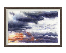 Carica l'immagine nel visualizzatore di Gallery, Acquerello Originale Fuoco 01 - relaxart.it