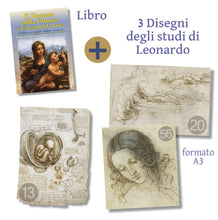Carica l'immagine nel visualizzatore di Gallery, Libro di Leonardo Da Vinci - relaxart.it