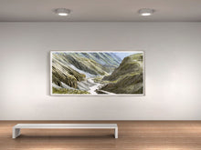 Carica l'immagine nel visualizzatore di Gallery, Acquerello Originale Pano Terra 02 - relaxart.it
