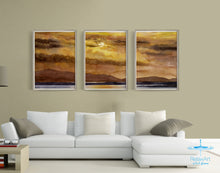 Carica l'immagine nel visualizzatore di Gallery, Trittico Fuoco 01 - relaxart.it